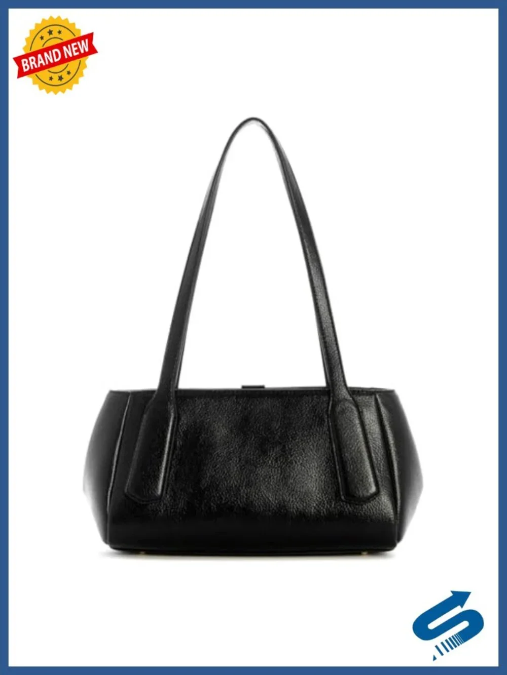 GUESS Brooke Shoulder Satchel - Zip & Slip Pocket, Removable Charm
